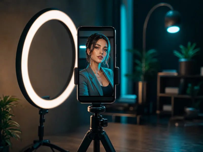 AI influencerka